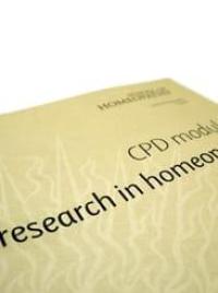 Homeopathy CPD Research Module