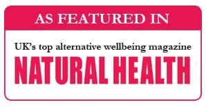 As featured in Natural Health Magazine As featured in Natural Health Magazine