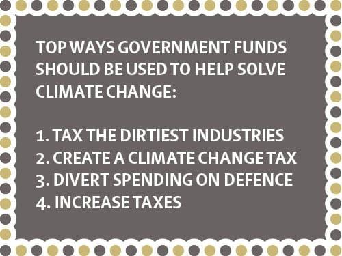 Top ways the government can help with climate change Top ways the government can help with climate change
