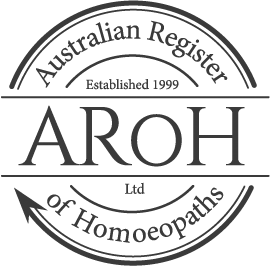 Australian Register of Homeopaths logo