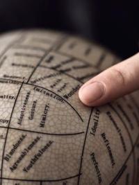 Psychosocial phrenology head