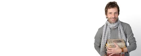 Simon studying naturopathy at home