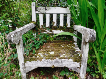 Old garden seat Old garden seat