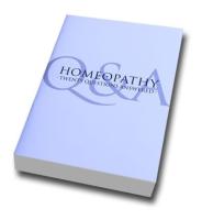 Homeopathy 20 Questions Answered